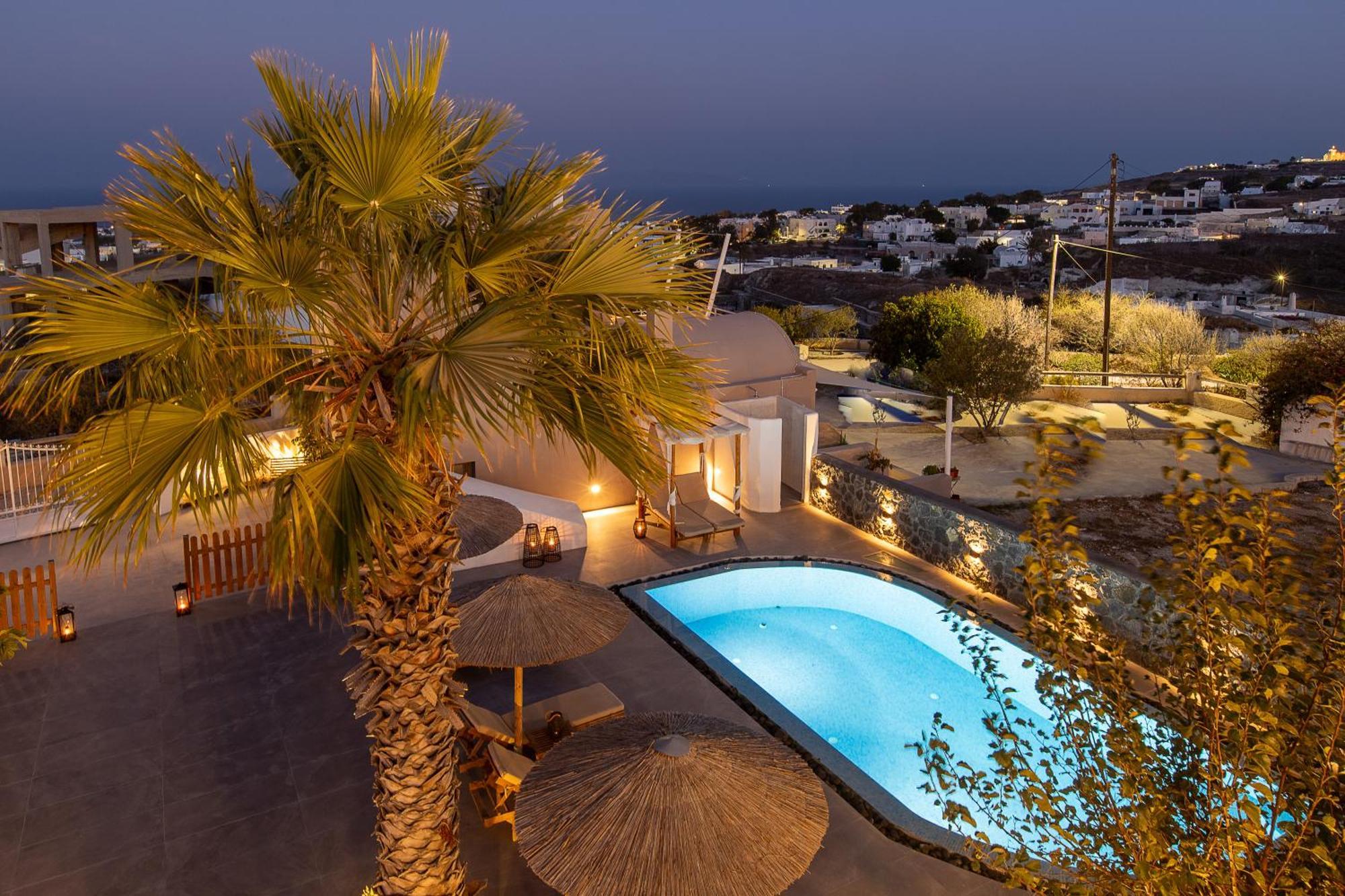 Santorini Villatzio Suites Mesaria Exteriér fotografie