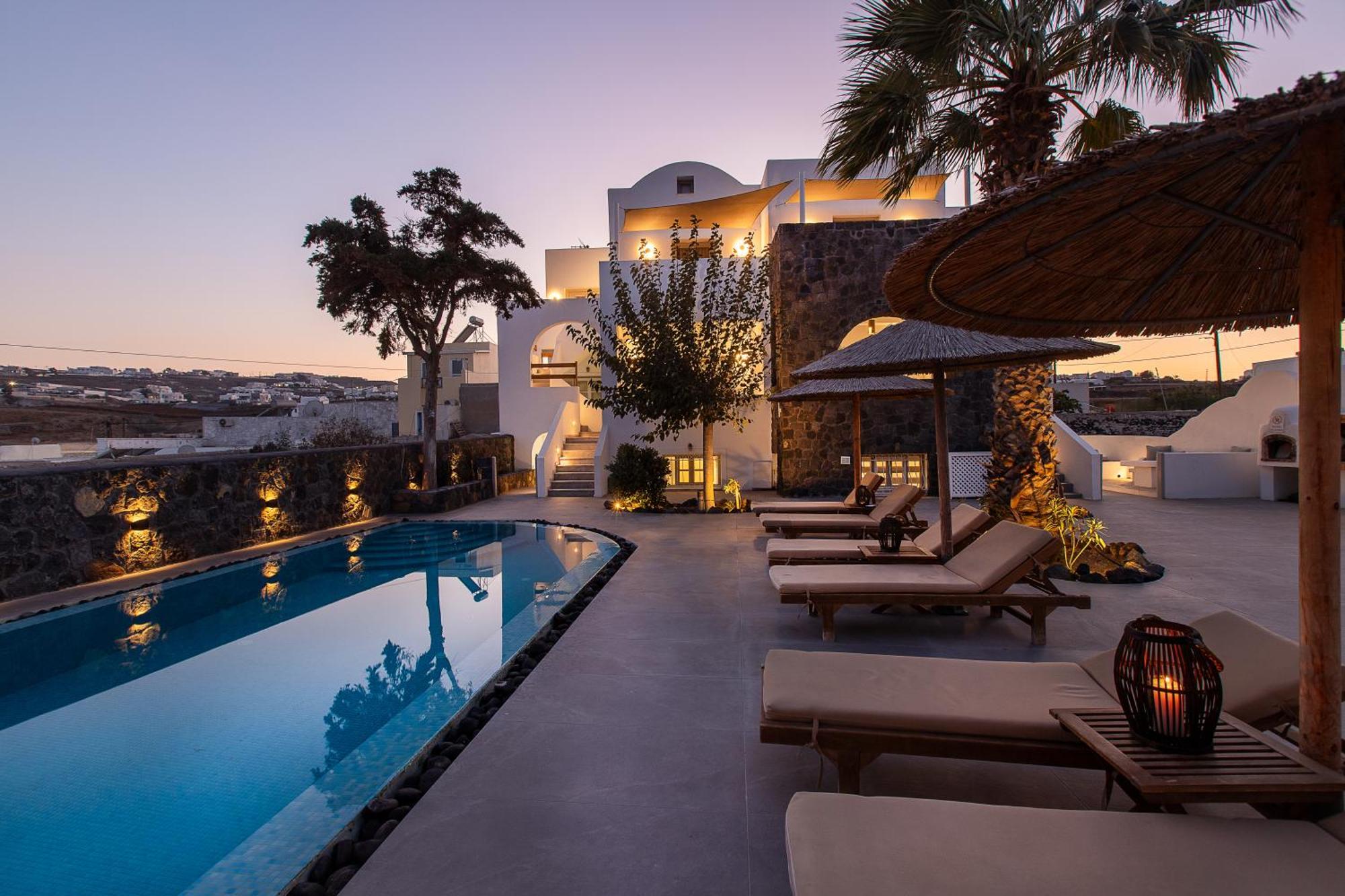 Santorini Villatzio Suites Mesaria Exteriér fotografie